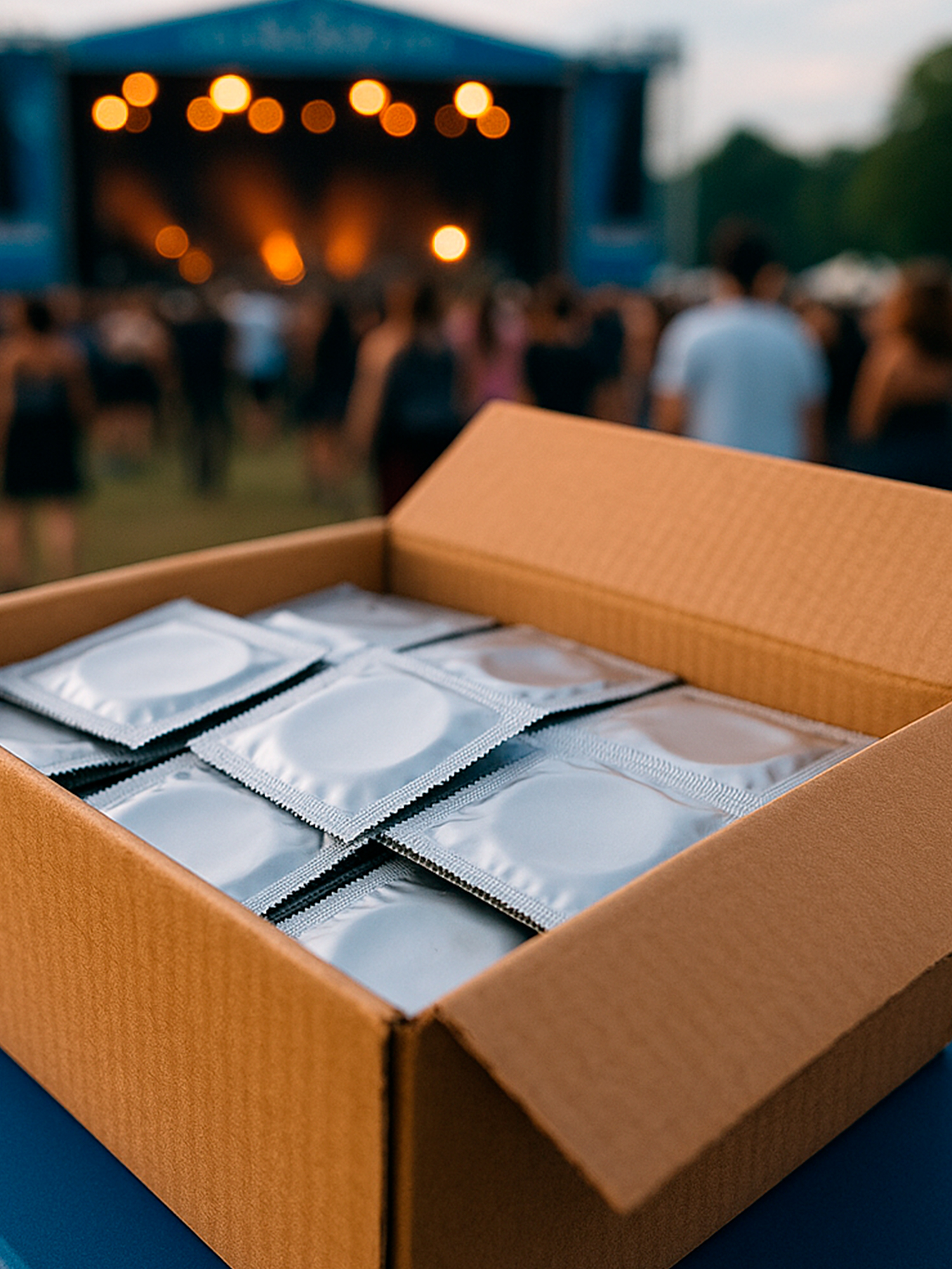 Презерватив с логотипом